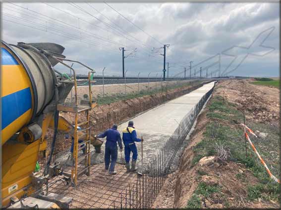 Hormigonado de canalizacion